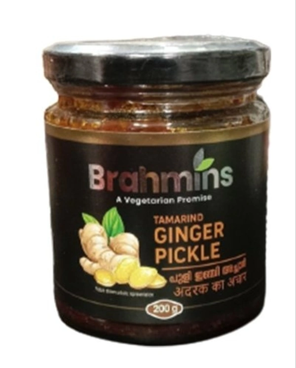 Brahmins Ginger Pickle 200GM