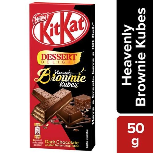 kitkat brownie kubes