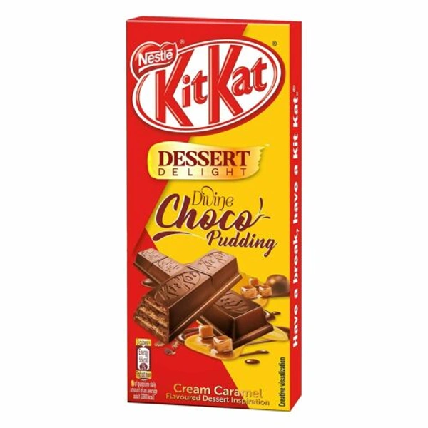 kitkat choco pudding