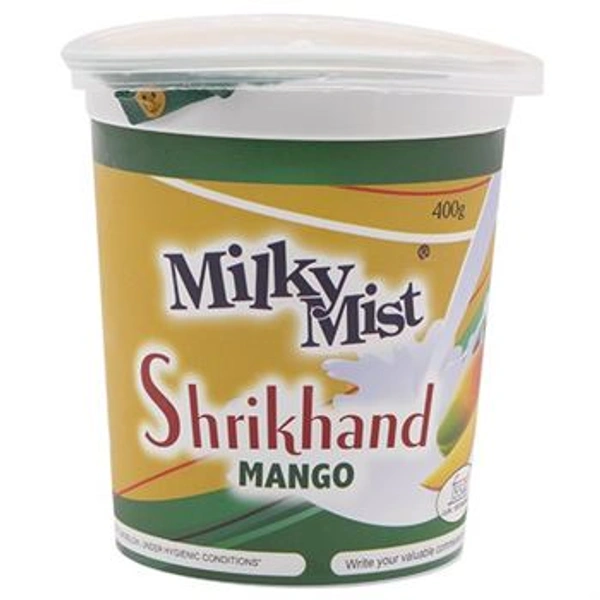 millky mist shrikhand mango 400 g