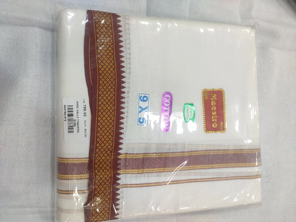 9*5 MAESTRO WHITE DHOTI