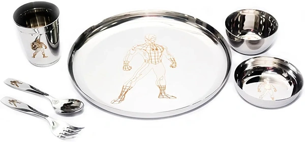 Mansi Stainless Steel Baby Lunch Set
