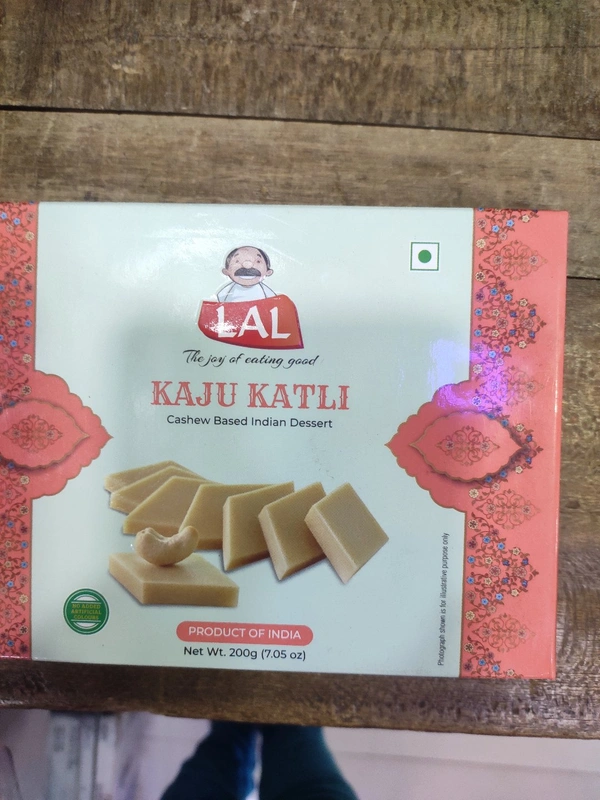 LAL KAJU KATLI 200 GM 
