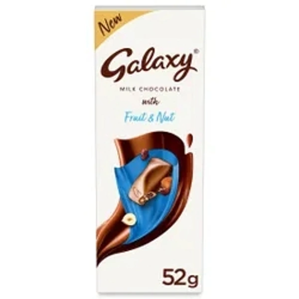 Galaxy Milk Chocolate With Fruit and nut