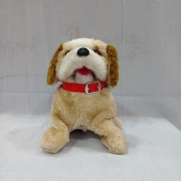 COTTON DOG STATUE