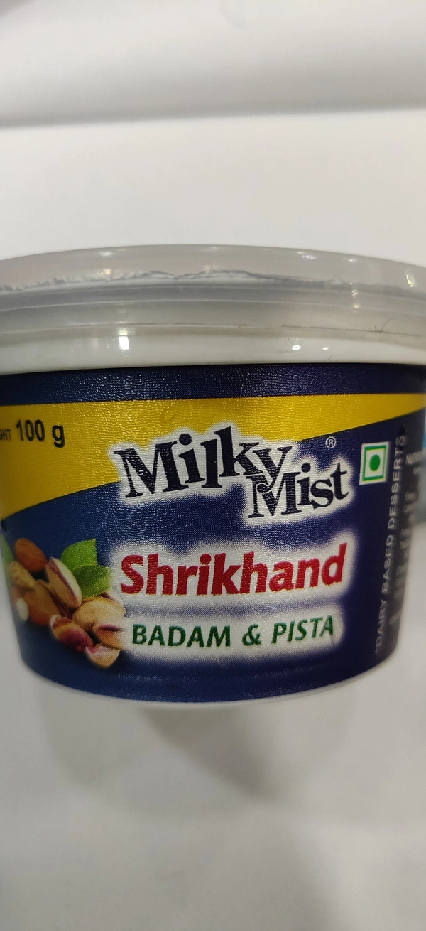 MILKY MIST SHRIKHAND BADAM & PISTA 100GM