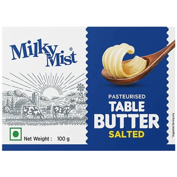 MILKY MIST BUTTER TABLE BUTTER SALTED 100gm