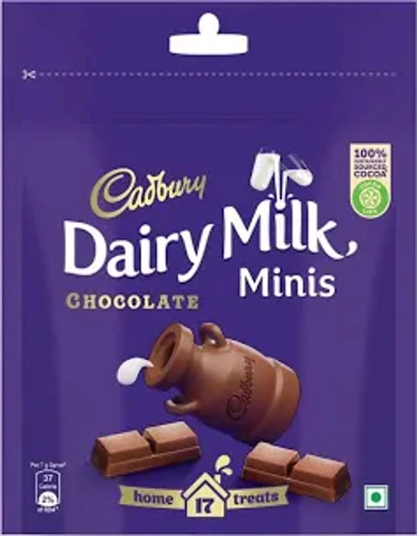 CADBURY DAIRY MILK CHOCOLATE MINIS |17 UNITS