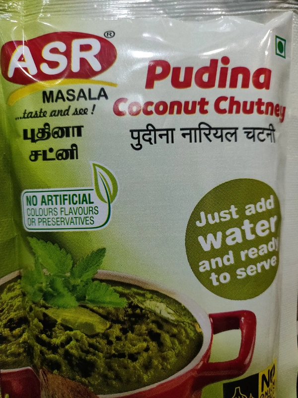 Asr Pundina Coconut Chutney 100gm