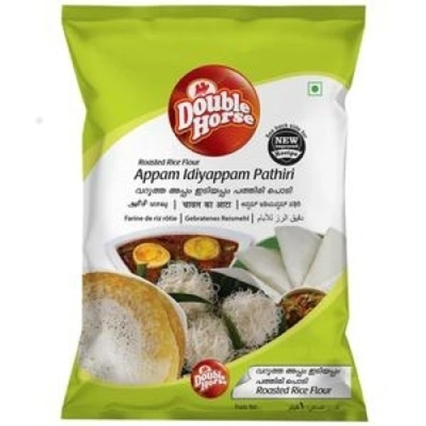 Double Horse Roasted Rice Appam Idiyappam Pathiri 500gm