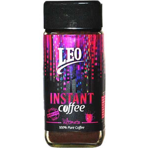 Leo instant coffee Ultimate jar 50gm