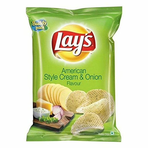 Lays American Style Cream & Onion 