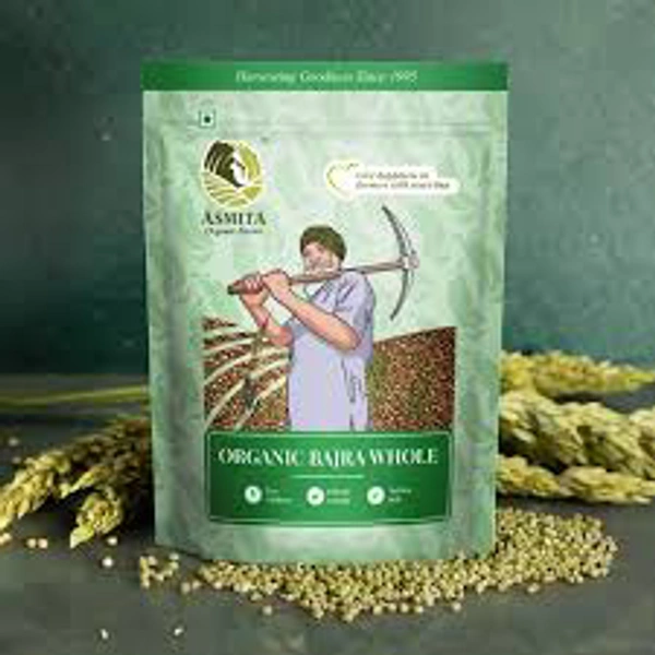 Asmita Organic Bajra Whole 1kg 