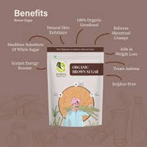 Asmita Organic Brown Sugar 500gm