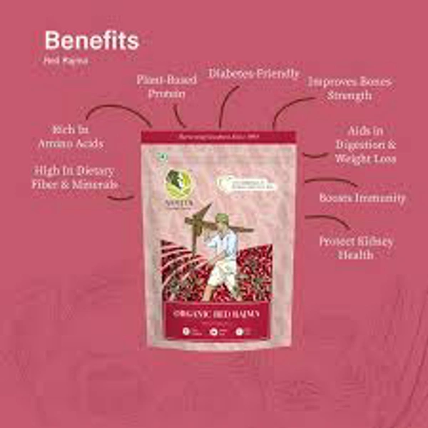 ASMITA ORGANIC RED RAJMA 500GM