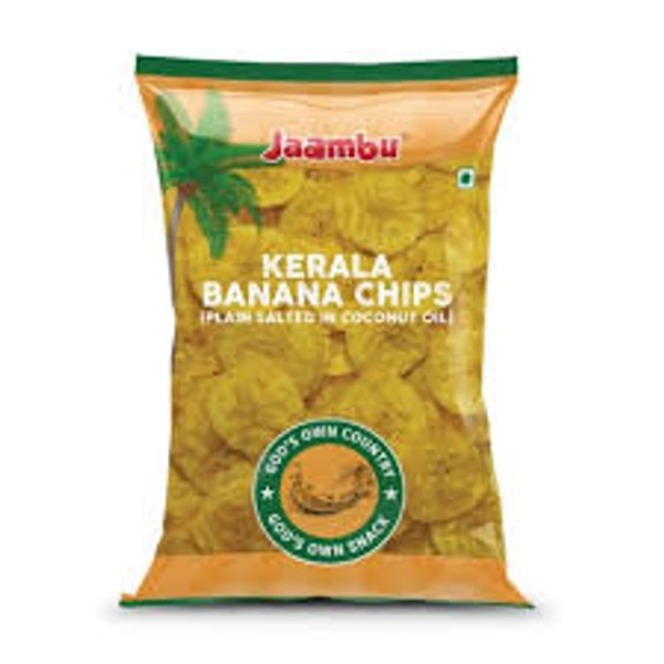 Jammbu Kerala Banana Chips ( Plain Salted In Coconut Oil ) 225gm