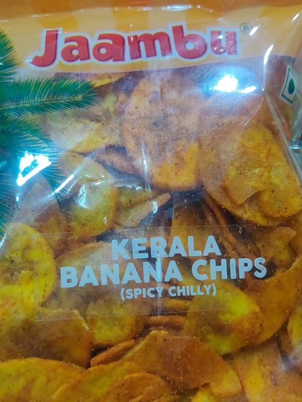 Jaambu Kerala Banana Chips ( SPICY CHILLY) 225g