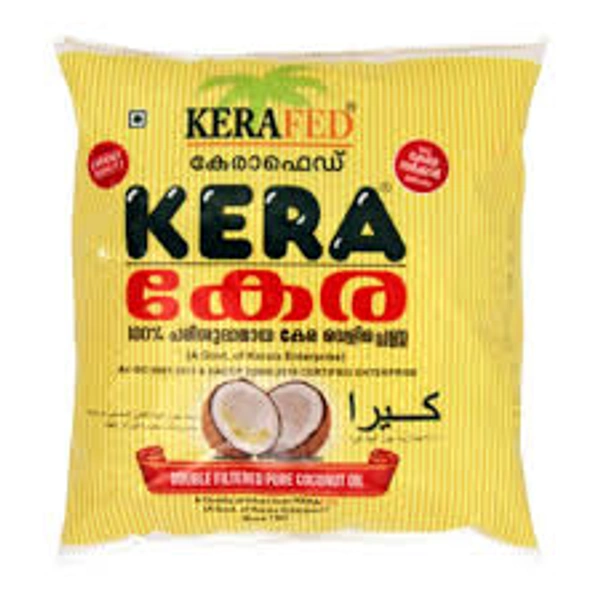 Kerafed Double Filtered Pure Coconut Oil.