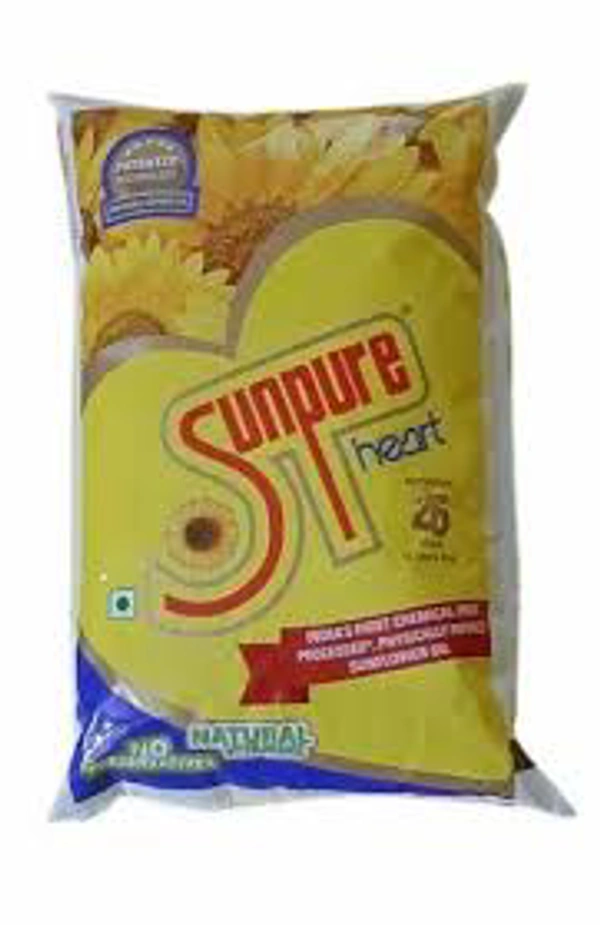 Sunpure Heart  Sunflower Oil 500ML