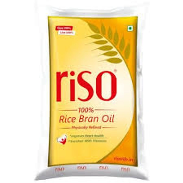 Riso Rice Brain Oil 1L