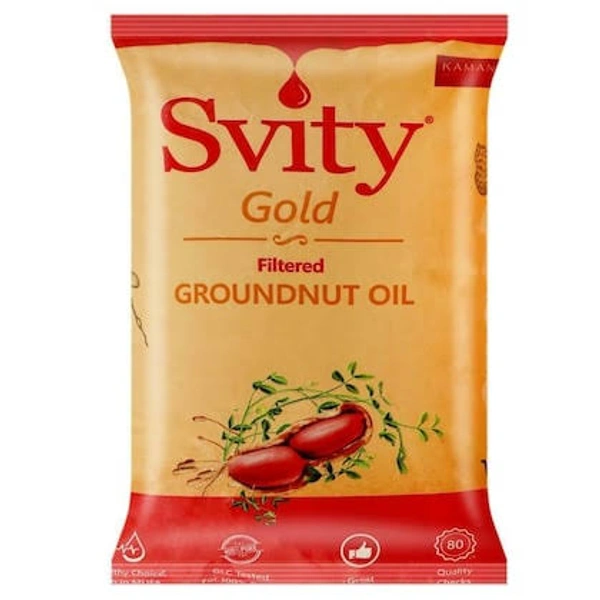 Svity Gold Filter Groundnut Oil 1L