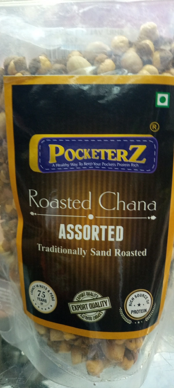 PocketerZ Roasted Chana Assorted 250gm