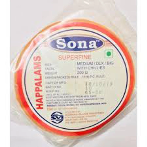 SONA SUPERFINE HAPPALAMS 200G