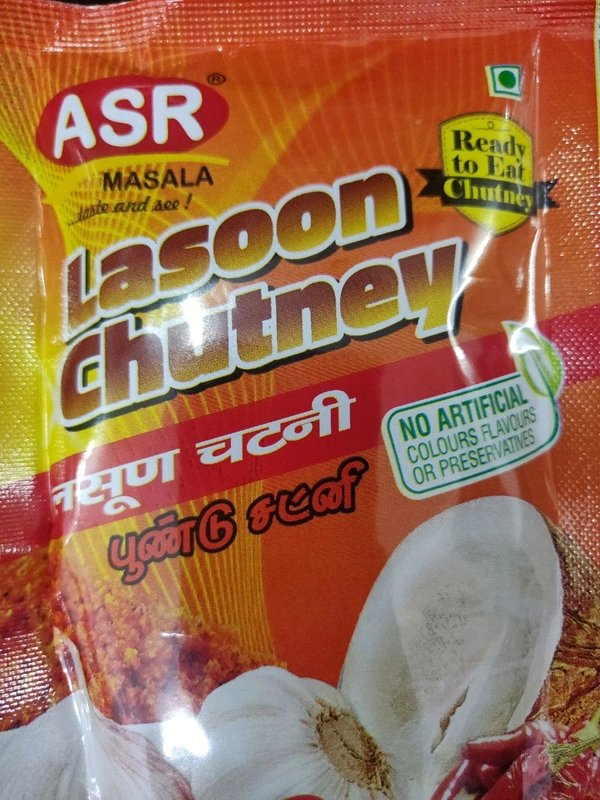 ASR LASOON CHUTNEY 100G 