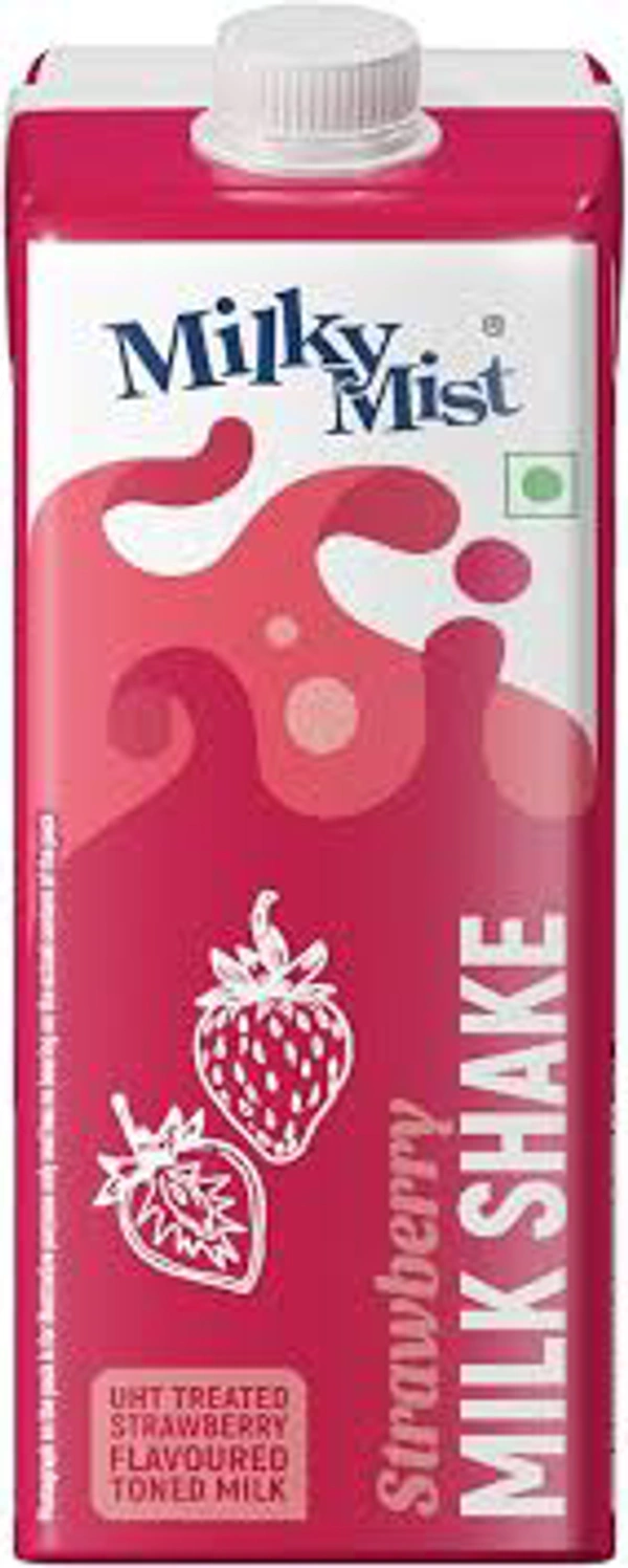 MilkyMist Strawberry Milk Shake| 220 ML