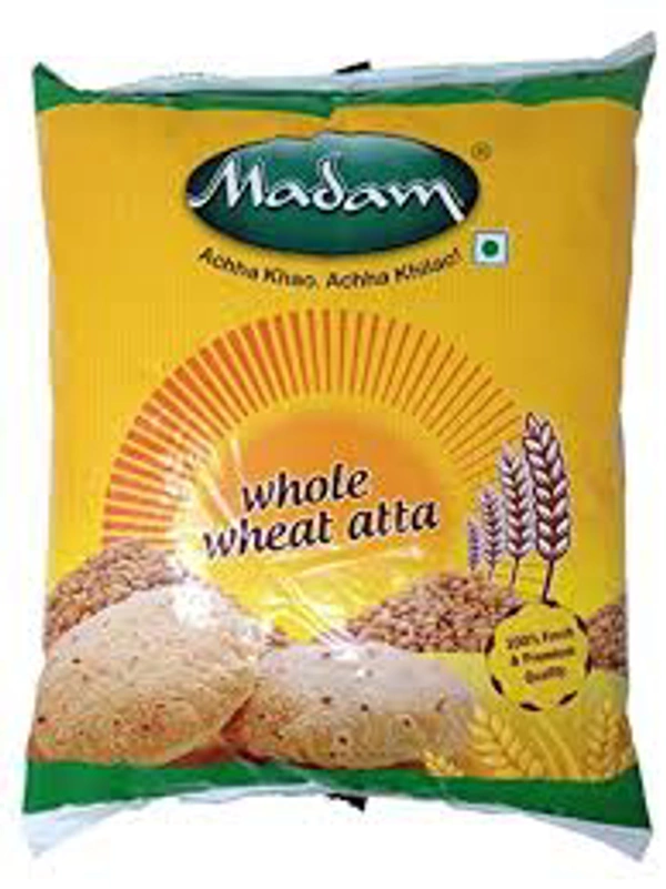 Madam Whole Wheat Atta 1 Kg