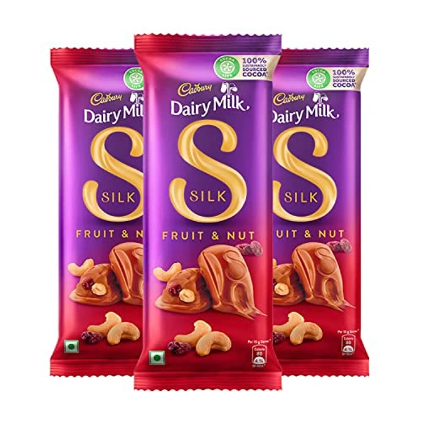 CADBURY DAIRY MILK SILK Fruit & Nut