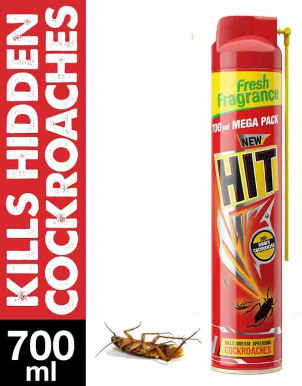 HIT KILLS DISEASE SPREADING COCKROACHES 