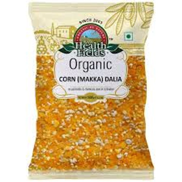 HEATH FIELD ORGANIC CORN ( MAKKA ) DALIA 500 GM