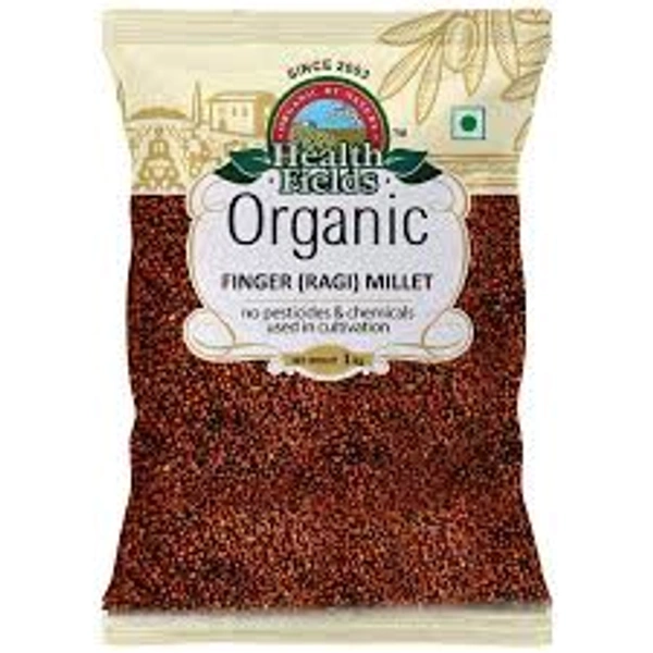 HEALTH FIELD ORGANIC FINGER ( RAGI ) MILLET 500 GM