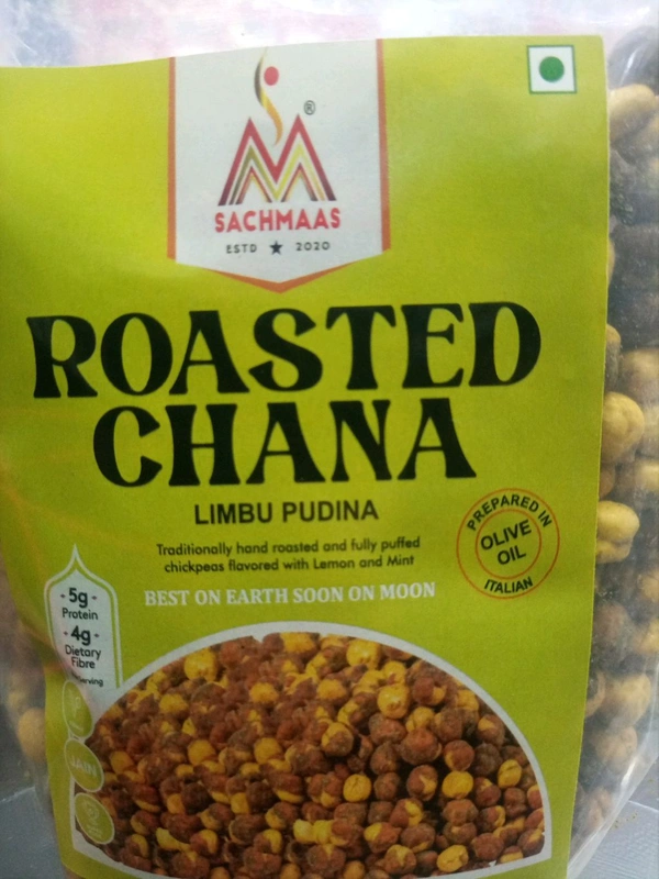 SACHMAAS ROASTED CHANA LIMBU PUDINA 180 GM