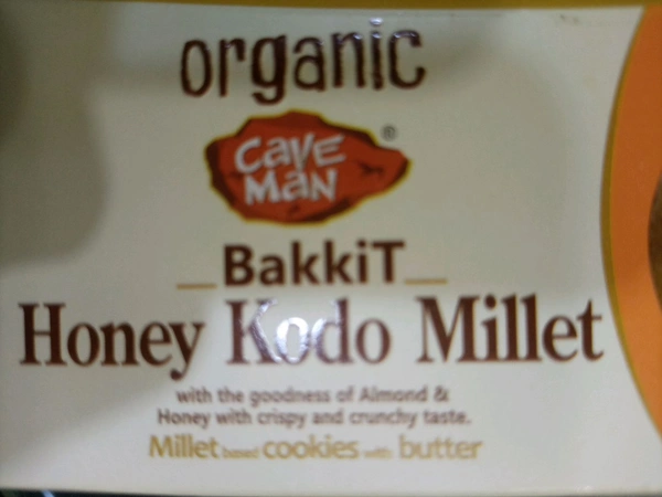 CAVE MAN BAKKIT HONEY KODO COOKIES 60 GM