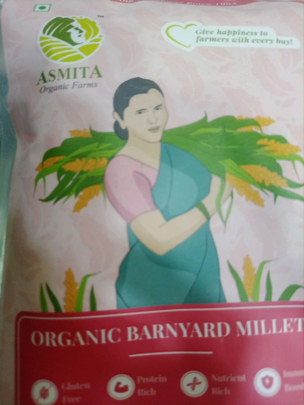 ASMITA ORGANIC BARNYARD MILLET 500 GM