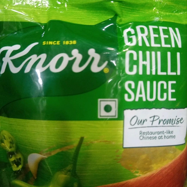 KNORR GREEN CHILLI SAUCE 200 GM