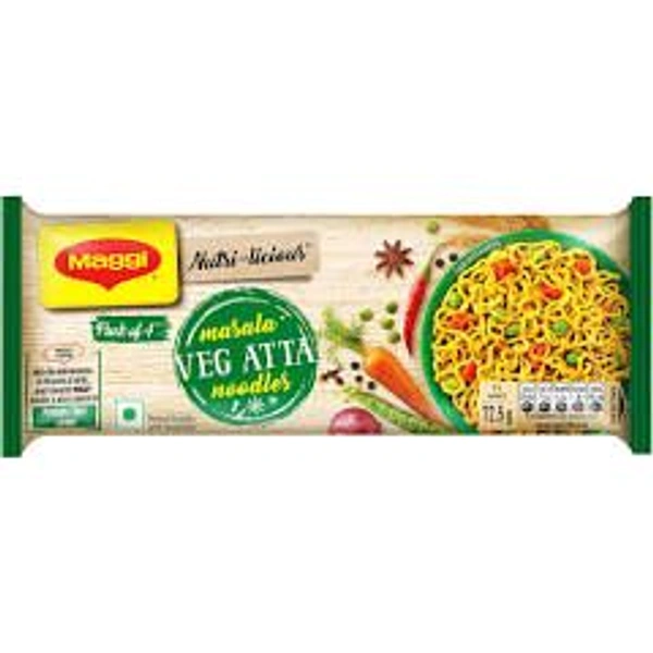MAGGI MASALA VEG ATTA NOODLES PACK OF 4