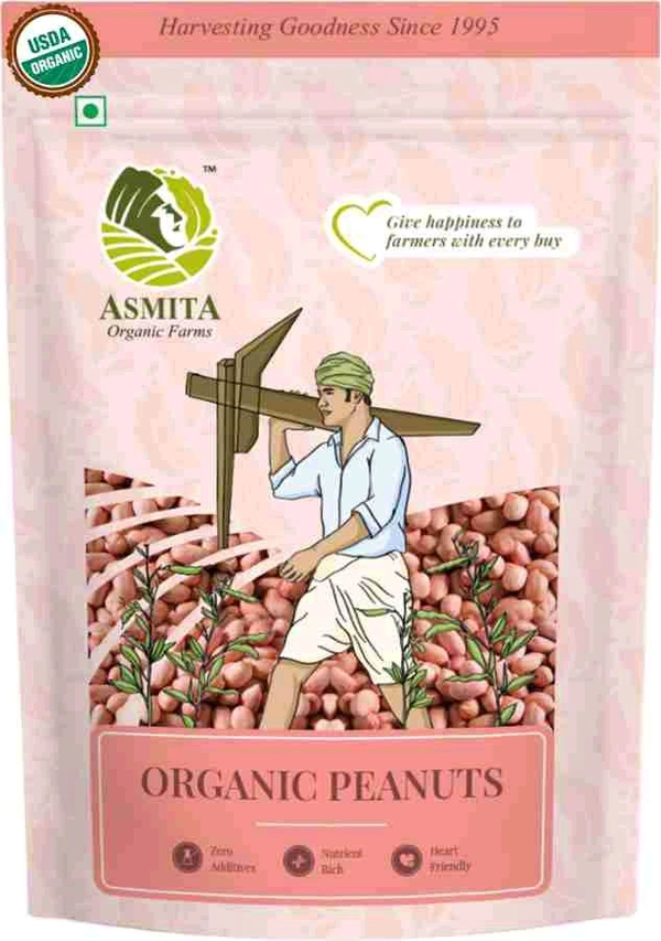 ASMITA ORGANIC PEANUTS 500 GM