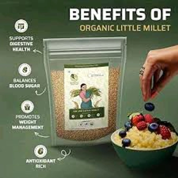 ASMITA ORGANIC LITTLE MILLET 500 GM