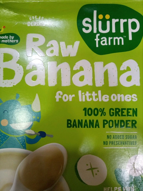 SLURRP FARM RAW BANANA 250 GM