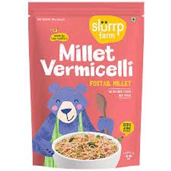 SLURRP FARM MILLET VERMICELLI FOXTAIL MILLET 180 GM