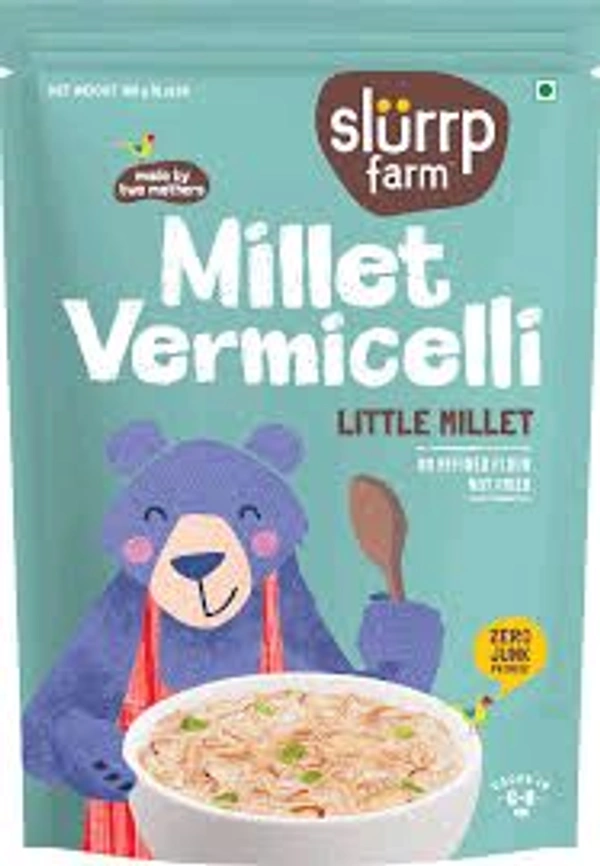 SLURRP FARM MILLET VERMICELLI LITTLE MILLET 180 GM