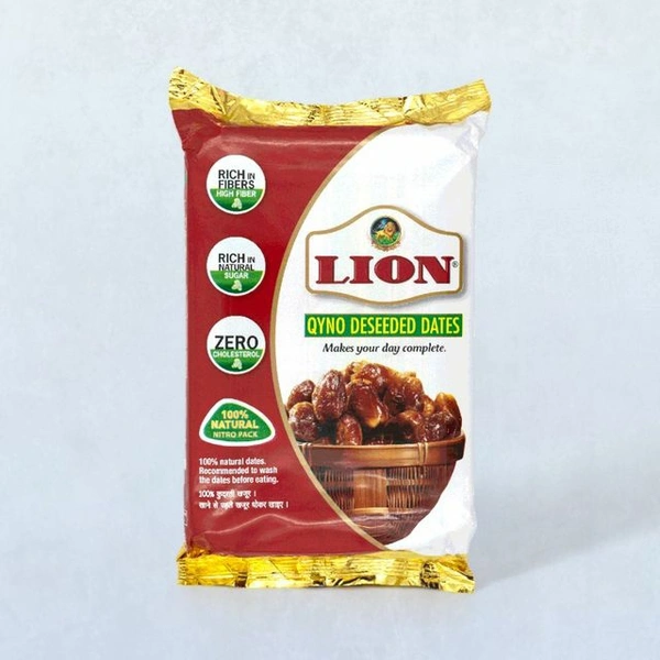 LION QYNO DESEEDED DATES 500G