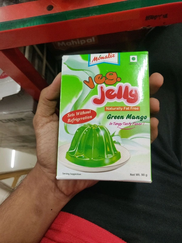 Monaliz Veg Jelly Green Mango 90g