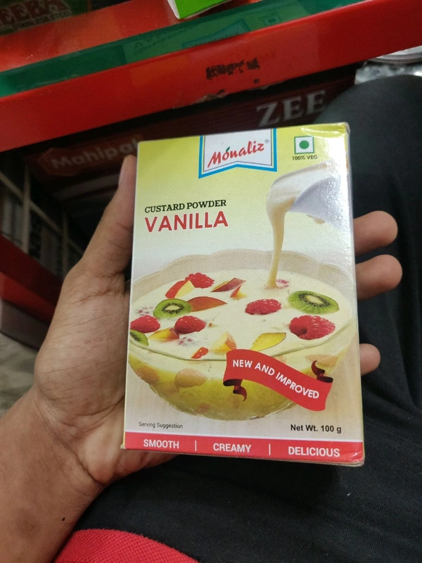 Monaliz Custard Vanilla 100g
