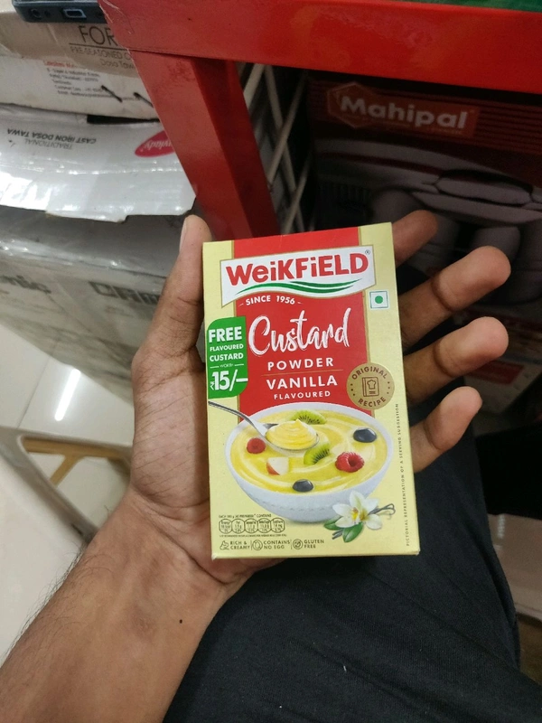 Weikfield Custard Powder Vanilla 100g
