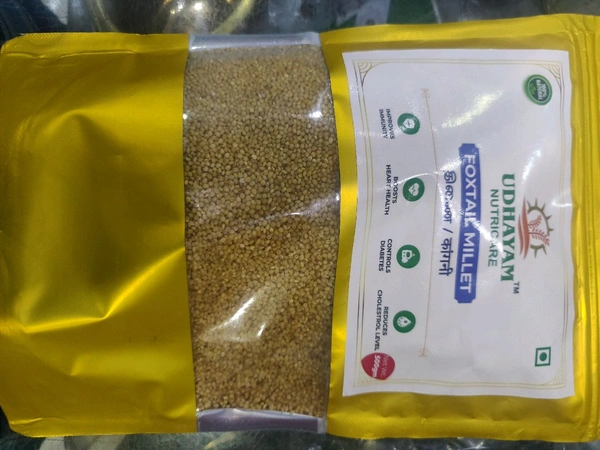 Udhayam Nutricare Foxtail Millet 500 Grm