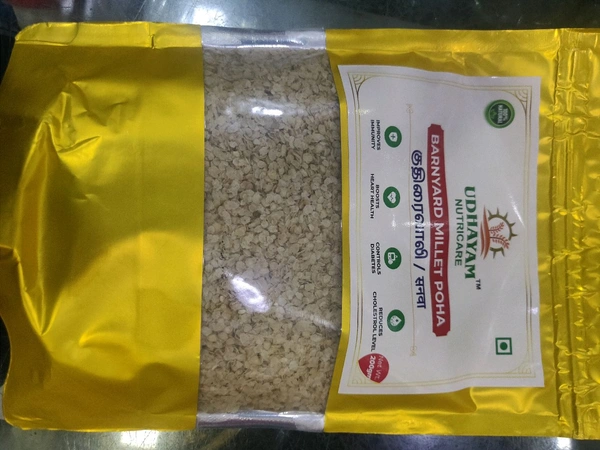 udhayam nutricare barnyard millet poha 200 grm